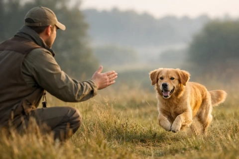 How to Train Gundog Recall Properly